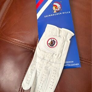 White Leather Golf Glove